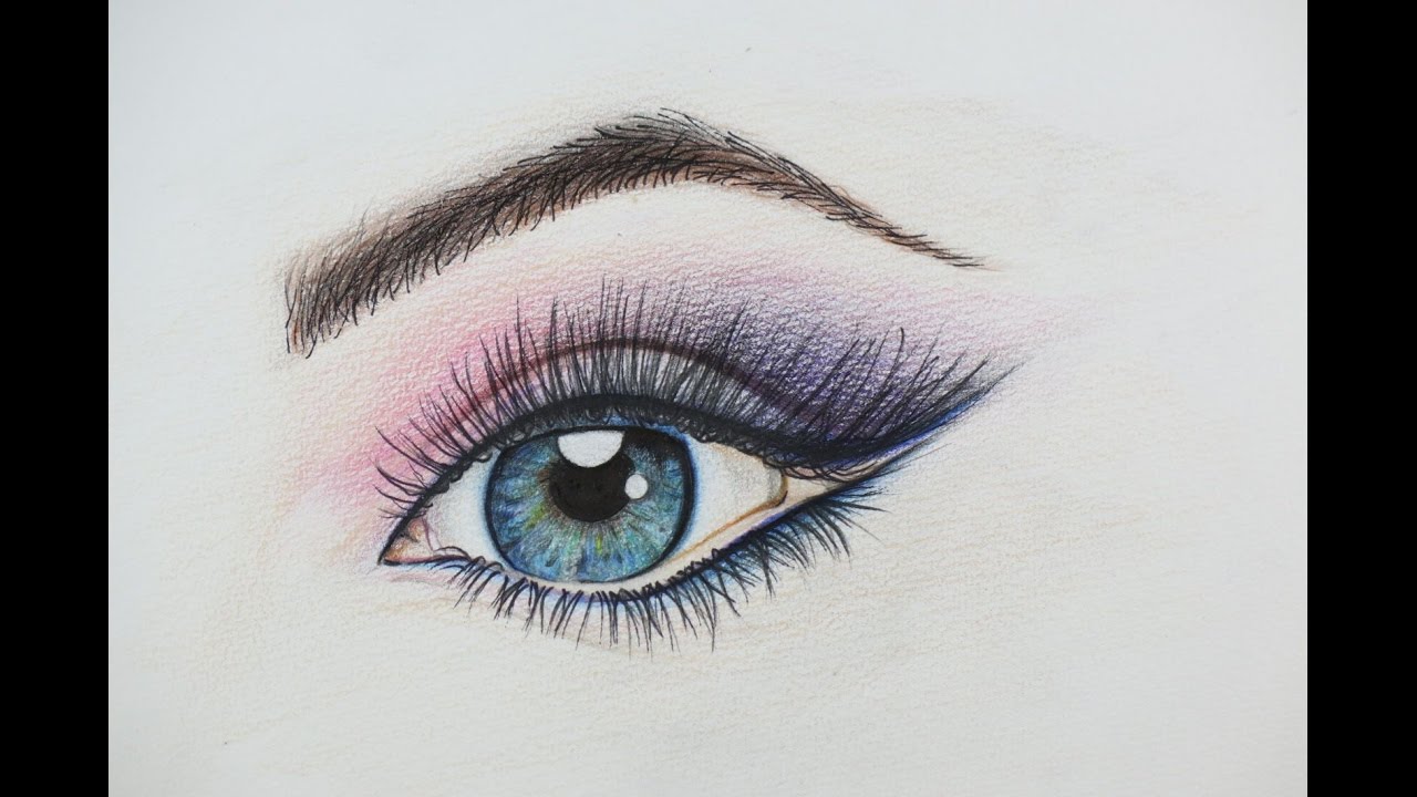 1280x720 diy beautiful eye drawing how to draw an eye, amazing example - Eye Picture Drawing