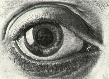 350x255 Eye - Eye Reflection Drawing