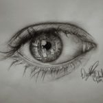 Eye Reflection Drawing at PaintingValley.com | Explore collection of ...