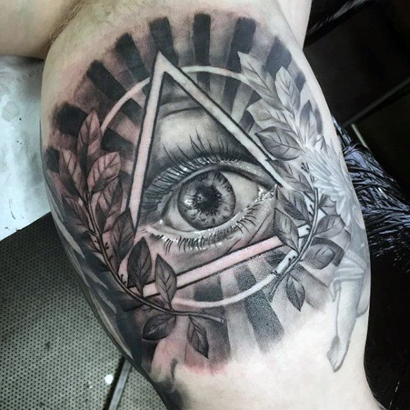 599x599 Eye Of Providence Tattoo Designs For Men - Eye Tattoo Drawing