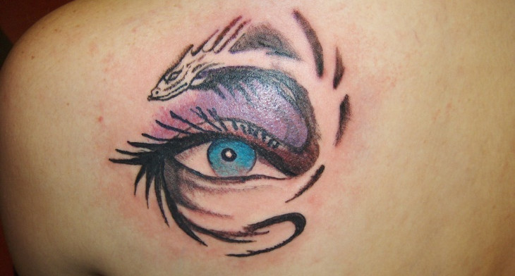 730x392 Dragon Eye Tattoo Designs, Ideas Design Trends - Eye Tattoo Drawing
