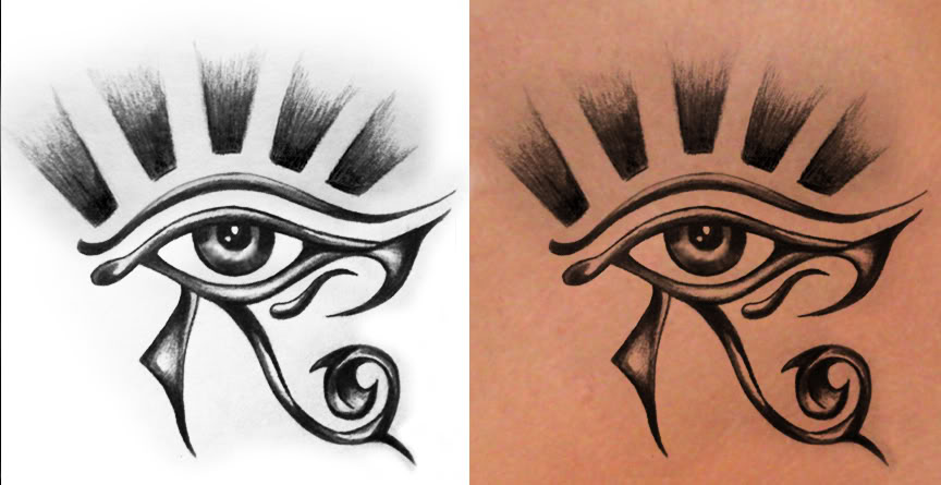 864x445 latest horus eye tattoo designs - Eye Tattoo Drawing