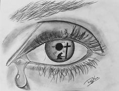 236x180 drawing of cross eyes drawings of eyes with tears drawings eyes - Eye With Tears Drawing
