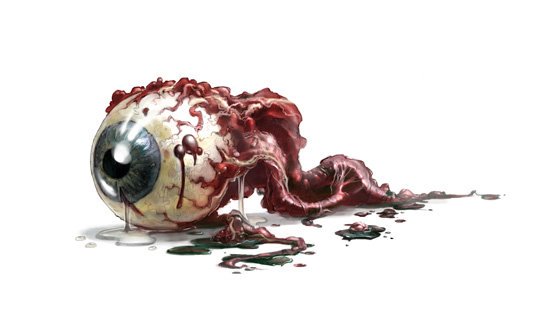 535x318 how to draw a severed eyeball in steps - Eyeball Drawing