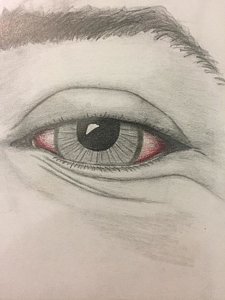 225x300 eyeball drawings - Eyeball Drawing Images