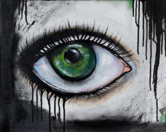 340x270 eyeball drawing etsy - Eyeball Drawing Images