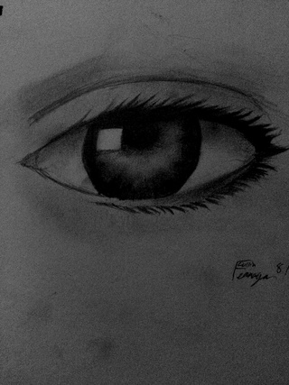 320x427 eyeball drawing for some beginning realism lol feedback - Eyeball Drawing Images