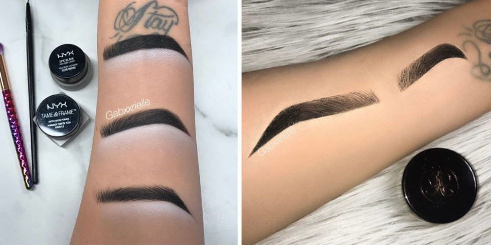 980x490 People On Instagram Keep Drawing Eyebrows On Their Arms - Eyebrow Drawing