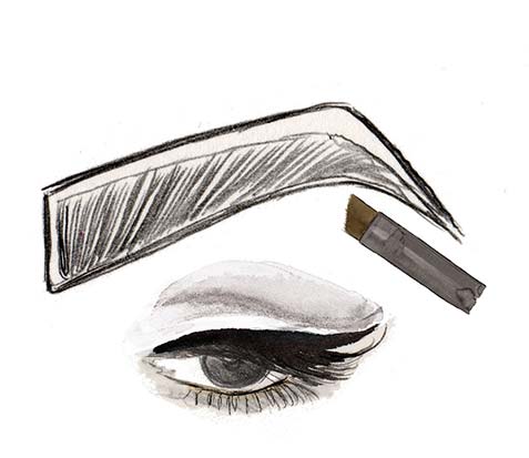 477x413 brow how to nyx professional makeup - Eyebrow Drawing