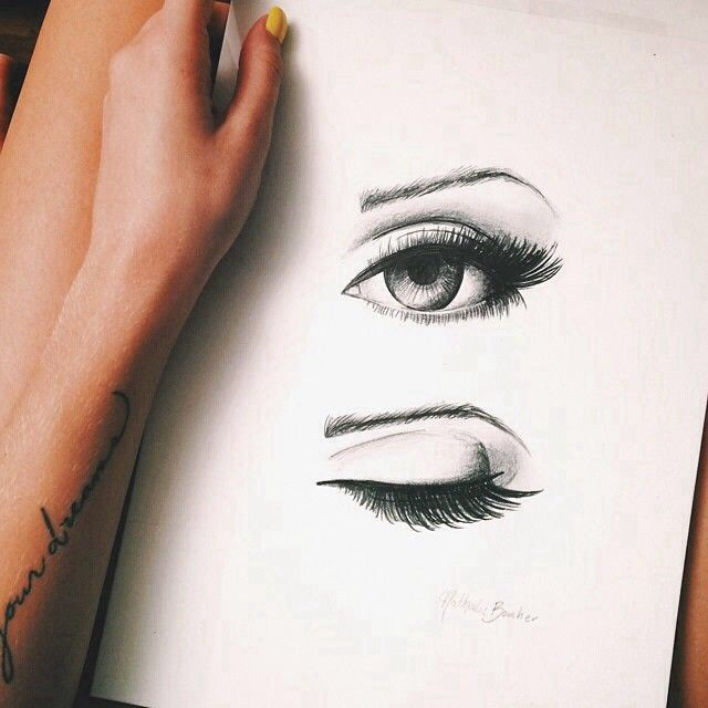 640x640 art, artist, black, drawing, eye, eyebrows, eyelashes, eyes - Eyebrows And Eyelashes Drawing