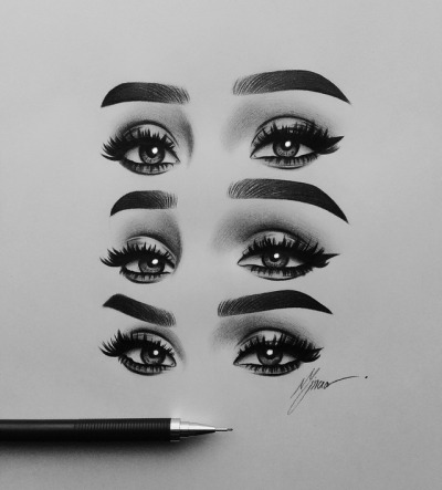 400x443 drawing of eyebrows and eyelashes tumblr - Eyebrows And Eyelashes Drawing