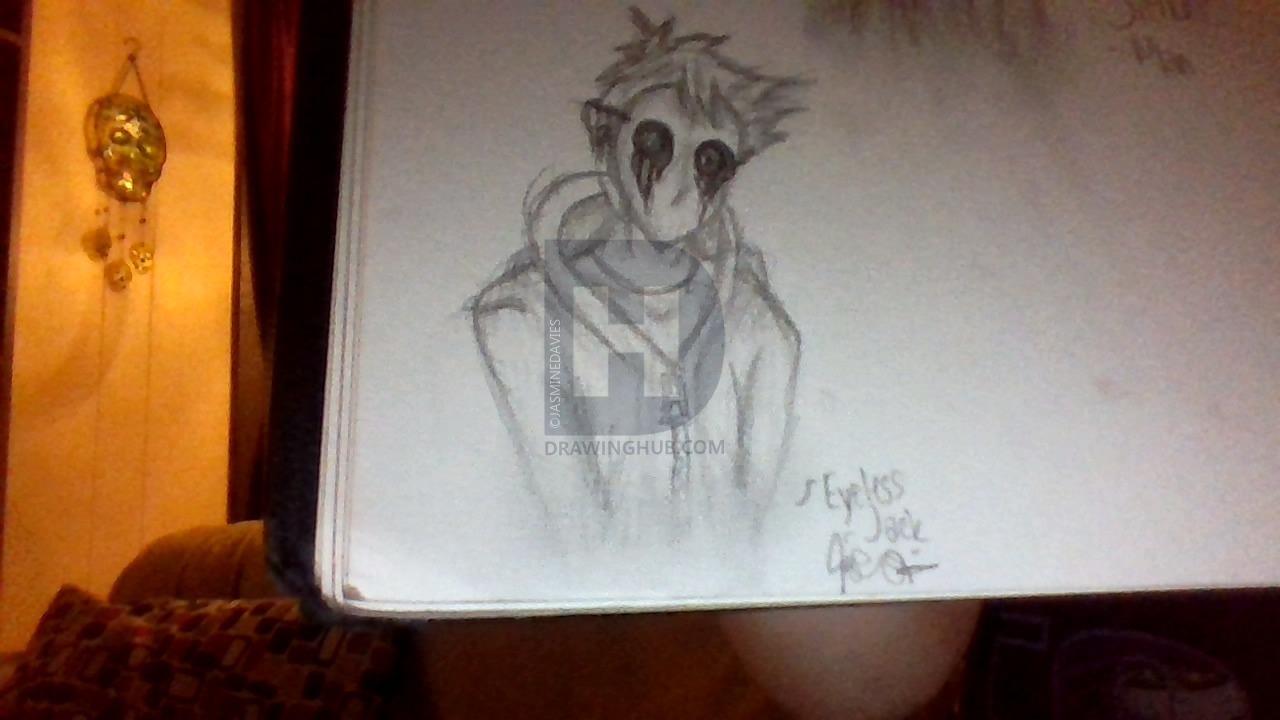 1280x720 eyeless jack drawing - Eyeless Jack Drawing