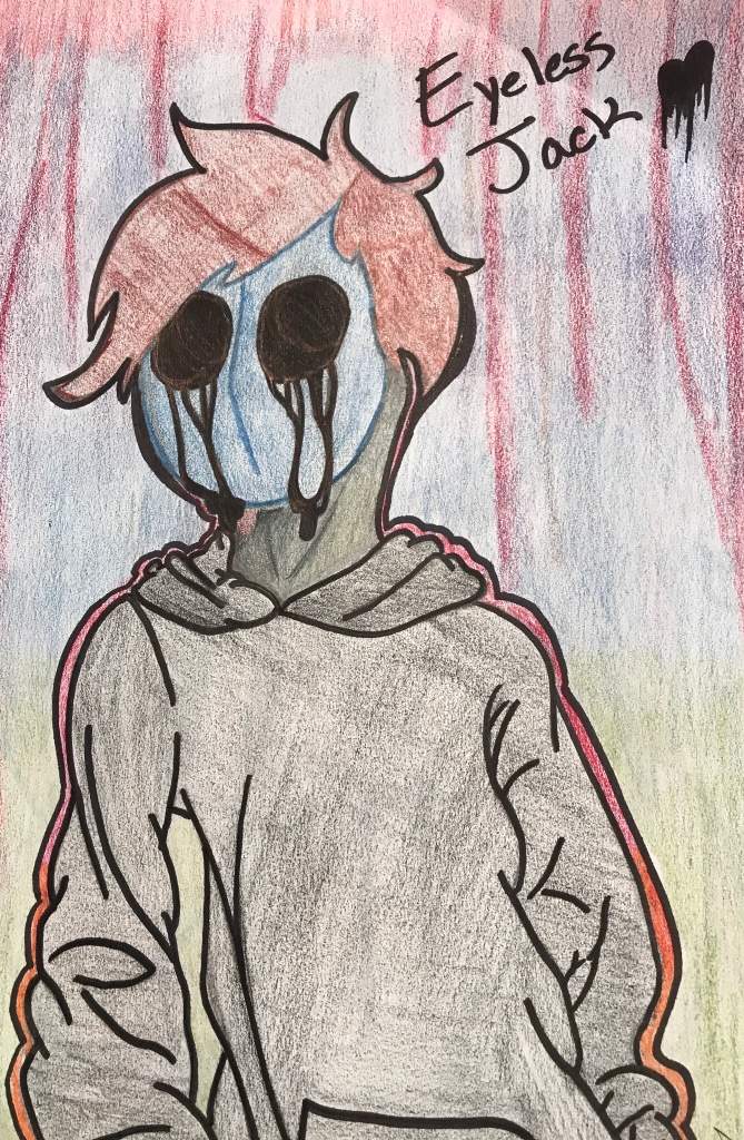 669x1024 my eyeless jack drawing from february - Eyeless Jack Drawing