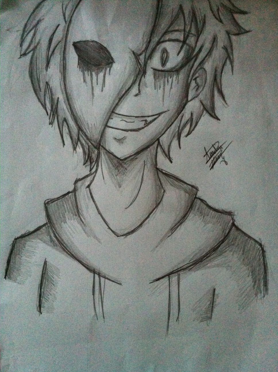 Eyeless Jack Drawing At Paintingvalley Com Explore Collection Of