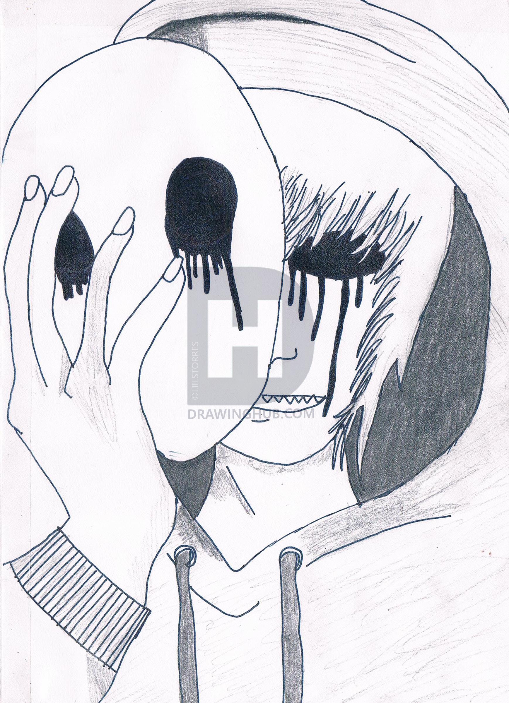 Eyeless Jack Drawing at PaintingValley.com | Explore collection of ...