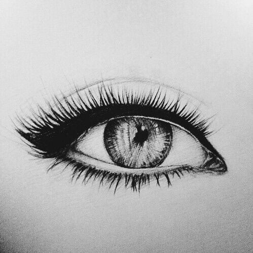 499x499 image via we heart it - Eyeliner Drawing