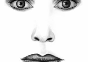 300x210 Eyes And Nose Sketching Abbie Yeske - Eyes And Nose Drawing