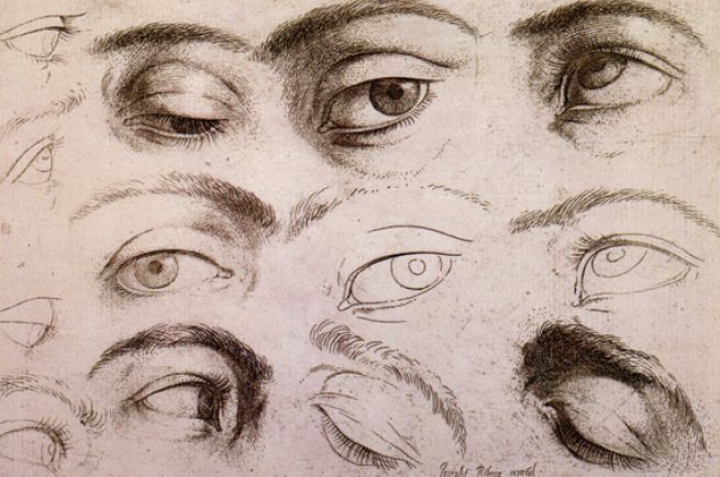 655x434 faces of men looking down how to draw eyes looking down pictures - Eyes Looking Down Drawing