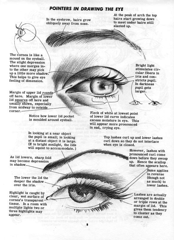 582x800 How To Draw Female Eyes Step - Eyes Looking Up Drawing