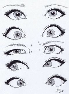 236x319 Looking - Eyes Looking Up Drawing