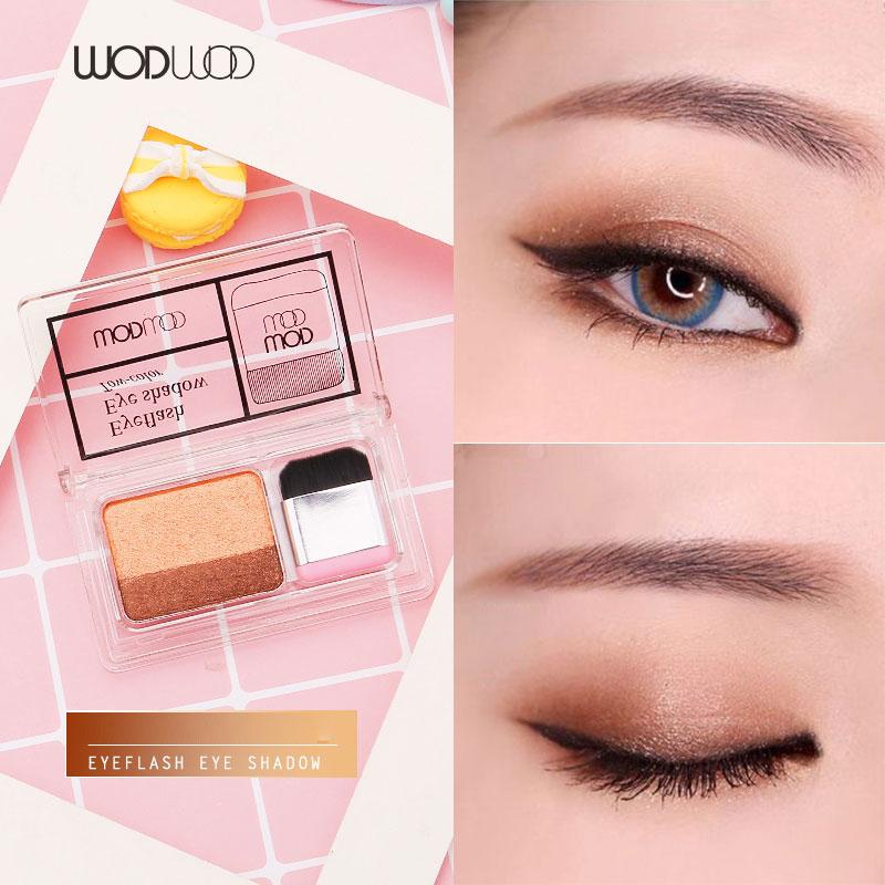 800x800 wodwod brand double color shimmer eyeshadow palette waterproof - Eyeshadow Drawing