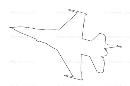 418x279 lockheed f outline, line drawing, shape images, photography - F 16 Drawing