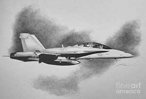 300x203 F Drawings Fine Art America - F 18 Drawing