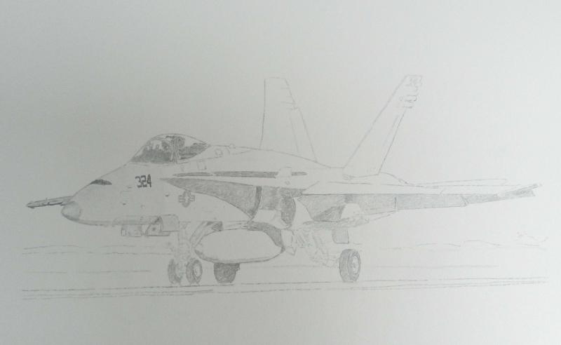 F 18 Drawing at PaintingValley.com | Explore collection of F 18 Drawing