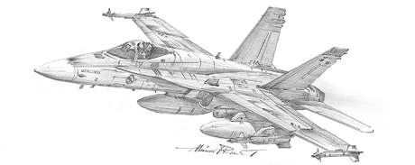 460x183 F Latest News - F 18 Drawing