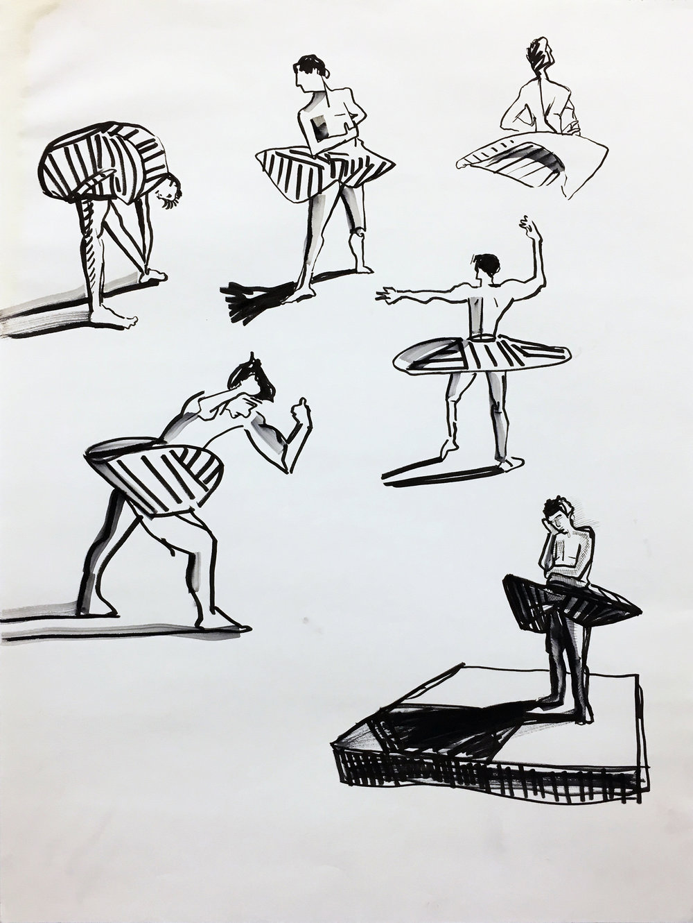 1000x1330 Susan Silton Life, Drawing - F Drawing