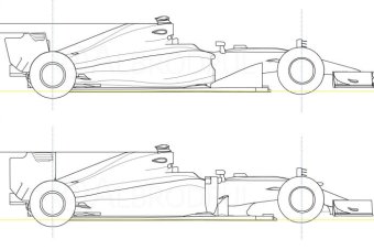340x227 rule changes sexier, faster and more aerodynamic cars - F1 Car Drawing