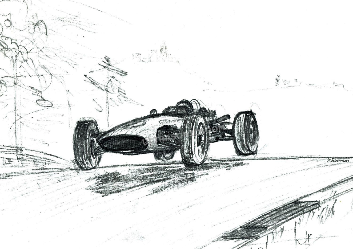 1500x1057 sketch of i believe of car in the i saw cars that look - F1 Drawing