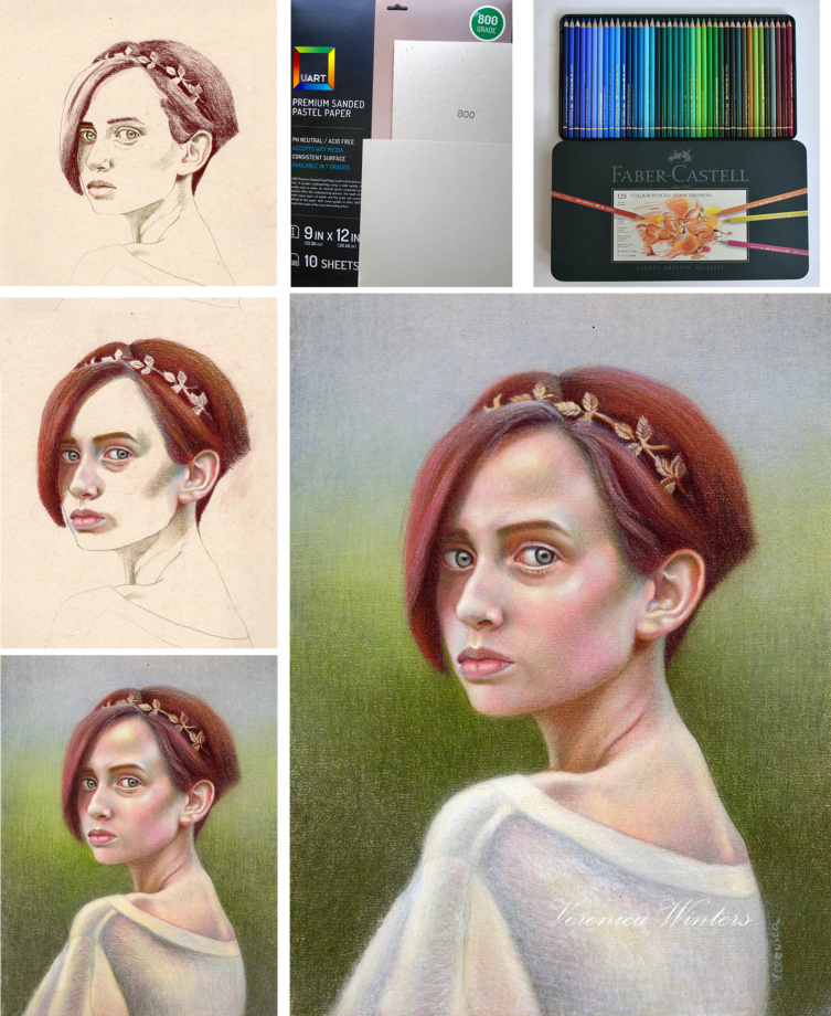 753x920 faber castell polychromos colored pencils review veronica - Faber Castell Drawing