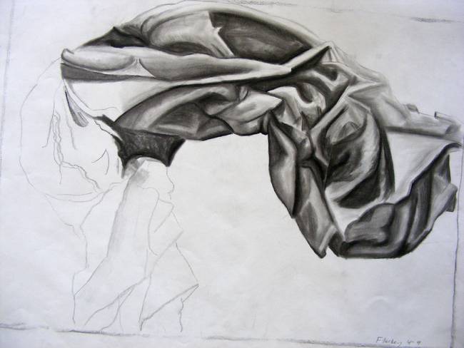 650x488 stunning fabric drawings and illustrations for sale on fine art - Fabric Drawings