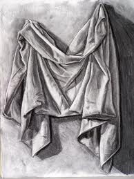 194x259 pencil drawings of fabric - Fabric Drawings