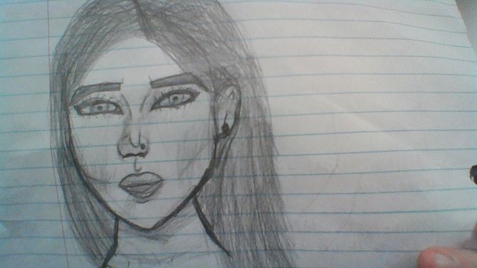 670x377 Ways To Draw A Face - Face Art Drawing