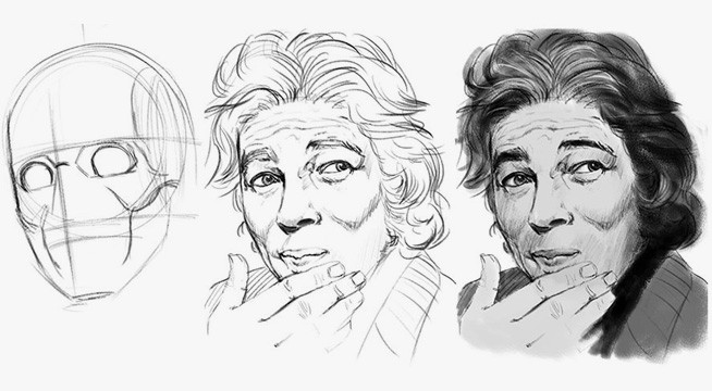 654x360 Cgma - Face Construction Drawing