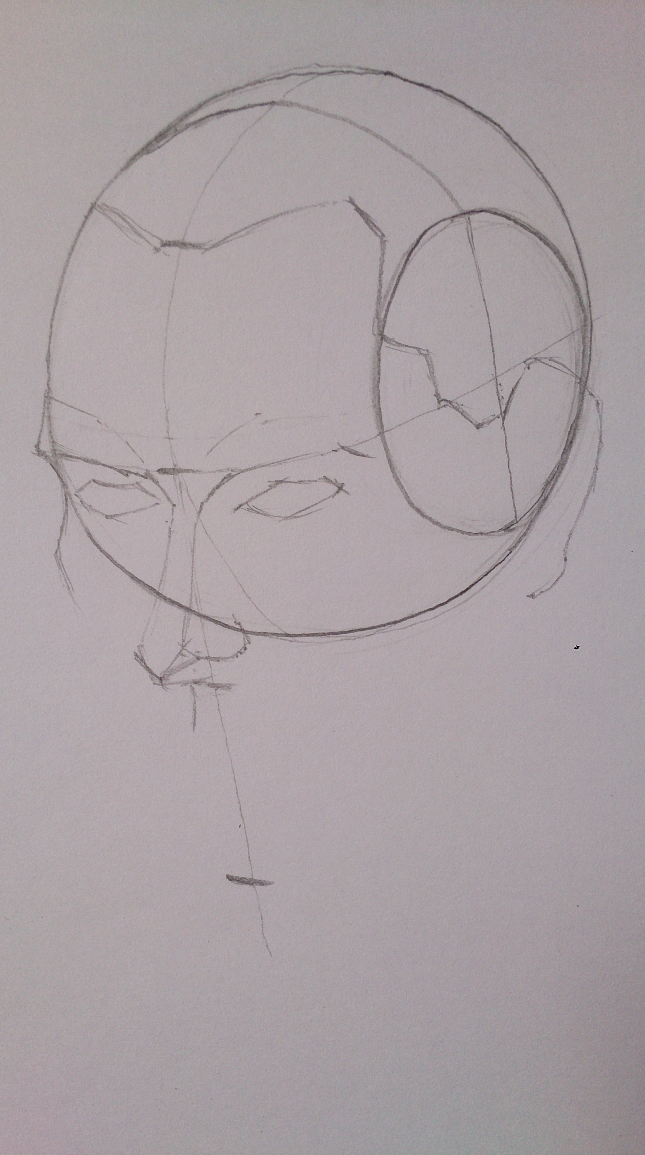 2192x3920 Drawing Heads How To Draw Graphic Novel Art - Face Construction Drawing