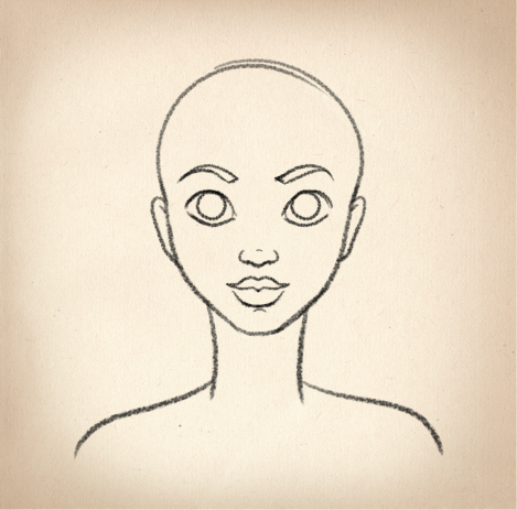 469x463 Little Drawing Tips - Face Drawing