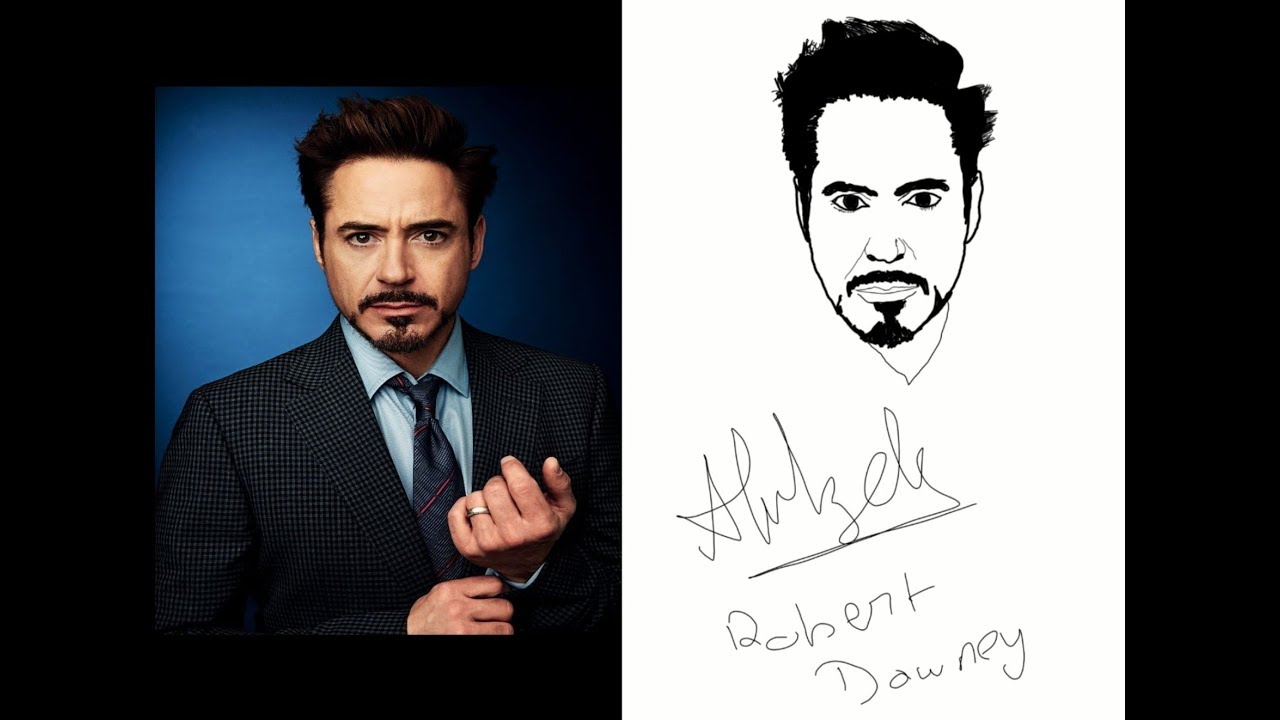 1280x720 How To Draw Any Face In Sketch App - Face Drawing App