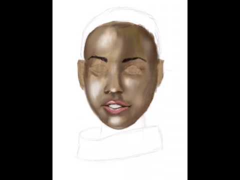 480x360 Sketching With Apple Ipad Pro And Apple Pencil Using Procreate App - Face Drawing App