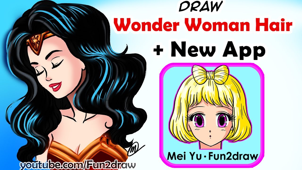 1280x720 Draw Hair And Face App Kids Youtube - Face Drawing App