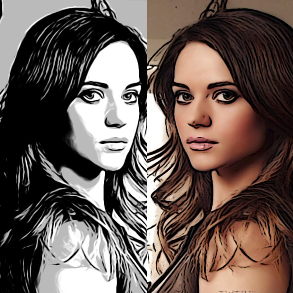 1024x1024 Art Camera Cartoon App - Face Drawing App