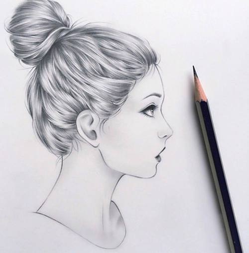 500x509 Serious Skills - Face Drawing Black And White