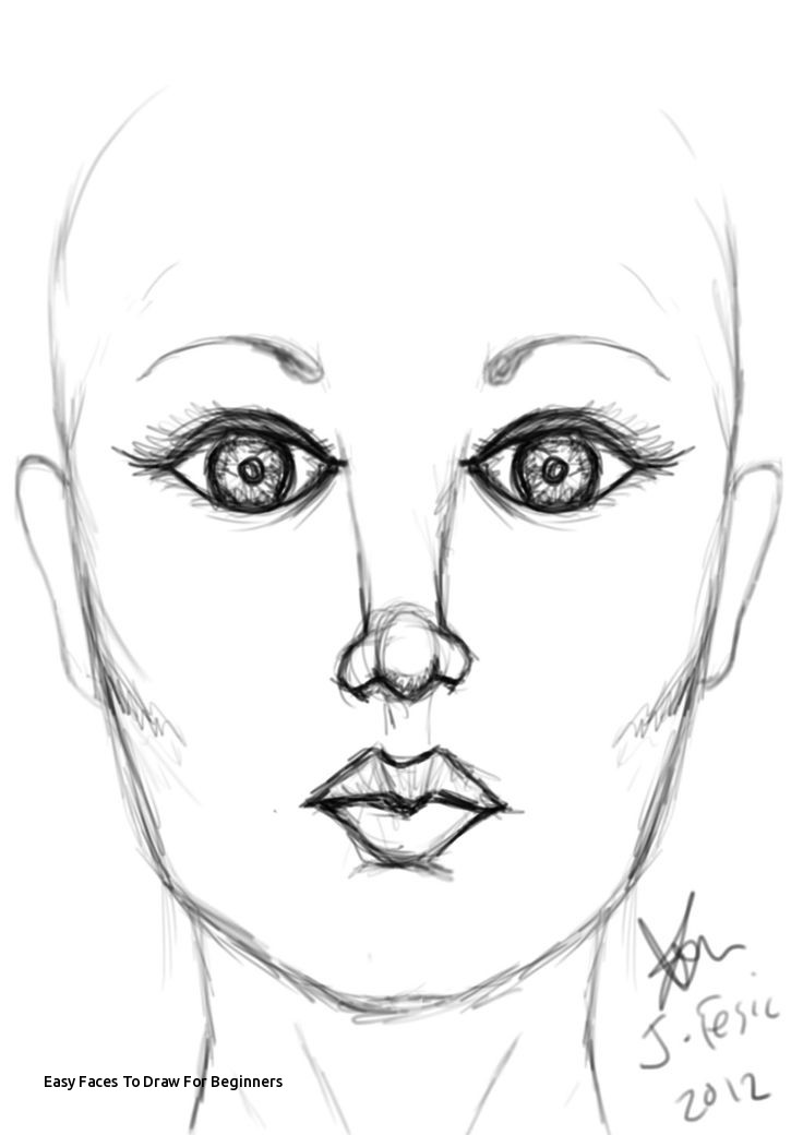 face drawing for beginners