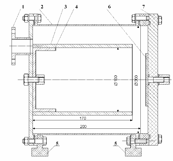 701x653 Design Of The Gas Discharge Chamber Of The High Frequency - Face Drawing Generator