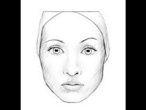 480x360 How To Draw A Female Face Step - Face Drawing Step By Step