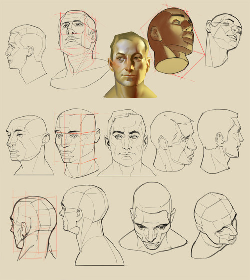 500x559 How To Draw Male Faces Tumblr - Face Drawing Tumblr