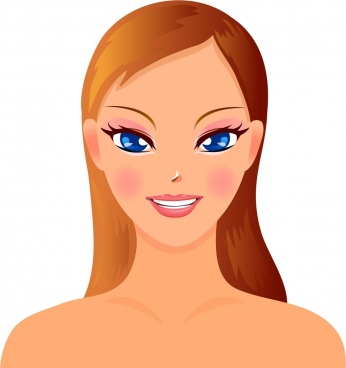 346x368 Drawing Woman Face Free Vector Download - Face Girl Drawing