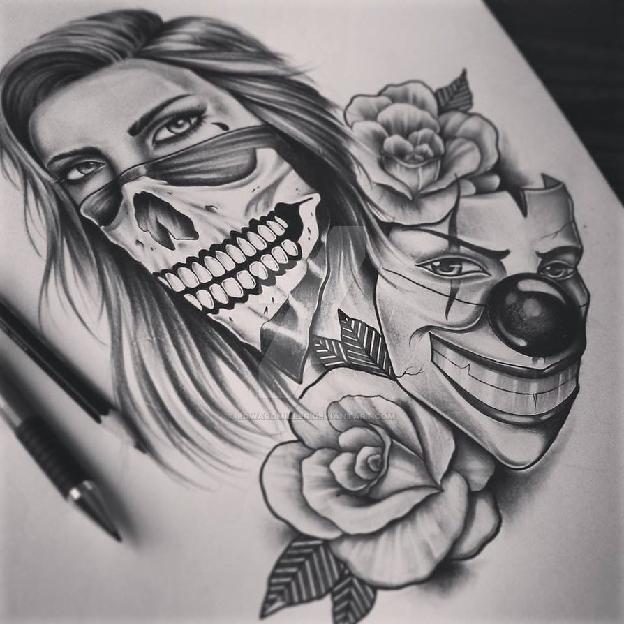 894x894 Skull Face Mask - Face Mask Drawing